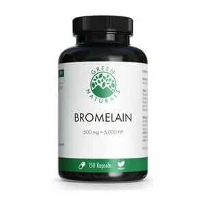 Green Naturals Bromelain 500 mg vegan mi 150 St — preț și oferte