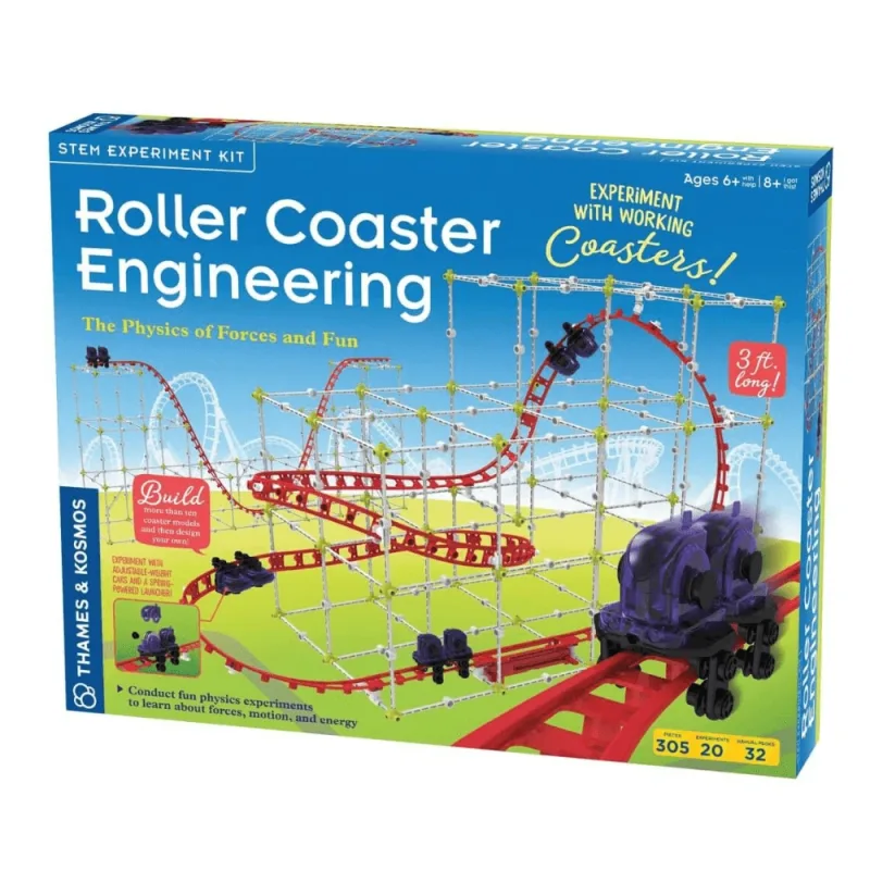 Roller Coaster Set educativ STEM, +6 ani, Thames&Kosmos — preț și oferte