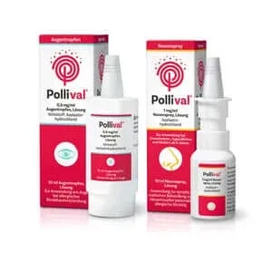 Set Pollival spray nazal + picături pentru ochi 1 set — preț și oferte