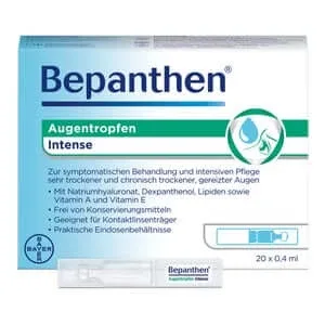 Picături pentru ochi Bepanthen Intense 20X0,4 ml BAYER — preț și oferte