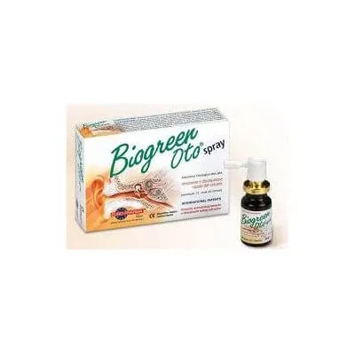 Biogreen oto soluție oto spray îndepărtarea și dizolvarea cerumenului 13 ml — preț și oferte