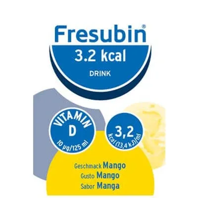 Fresubin 3,2 kcal băutură mango 4 x 125 ml Fresenius Kabi Germania — preț și oferte