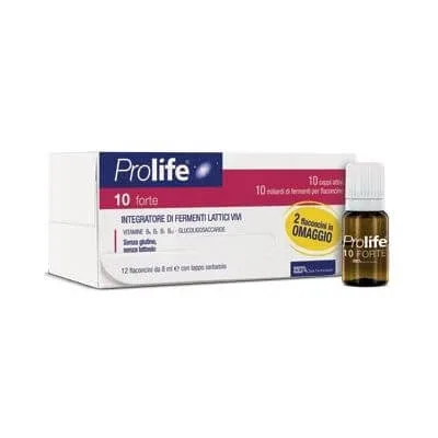 Prolife 10 forte 12 flacoane de 8 ml — preț și oferte