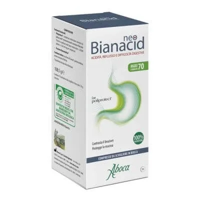 Neobianacid 70 comprimate masticabile — preț și oferte