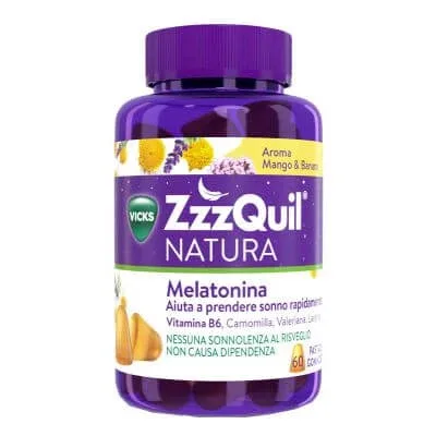 Zzzquil natura mango & banana 60 comprimate gumate — preț și oferte