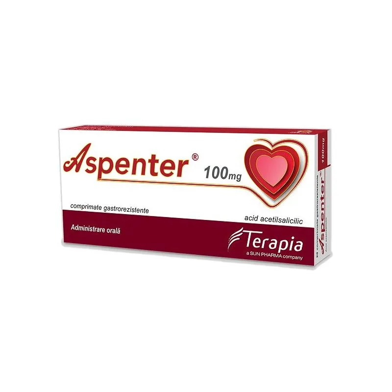 Aspenter 100 mg | 28 comprimate TERAPIA SA — preț și oferte