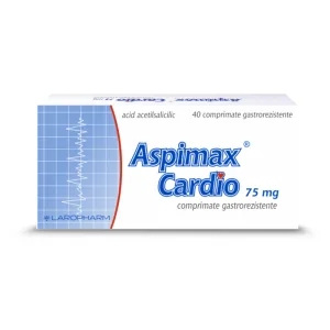 Aspimax cardio, Laropharm | 75mg x 40 comprimate gastrorezistente