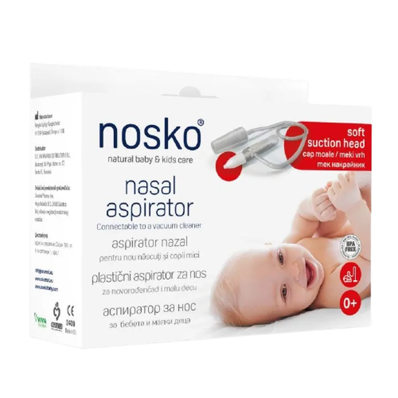 Aspirator nazal cu cap moale de silicon, Nosko CEUMED — preț și oferte