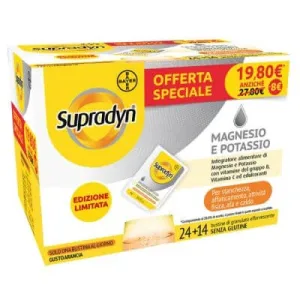 Supradyn magneziu potasiu ediție limitată 14 + 24 plicuri