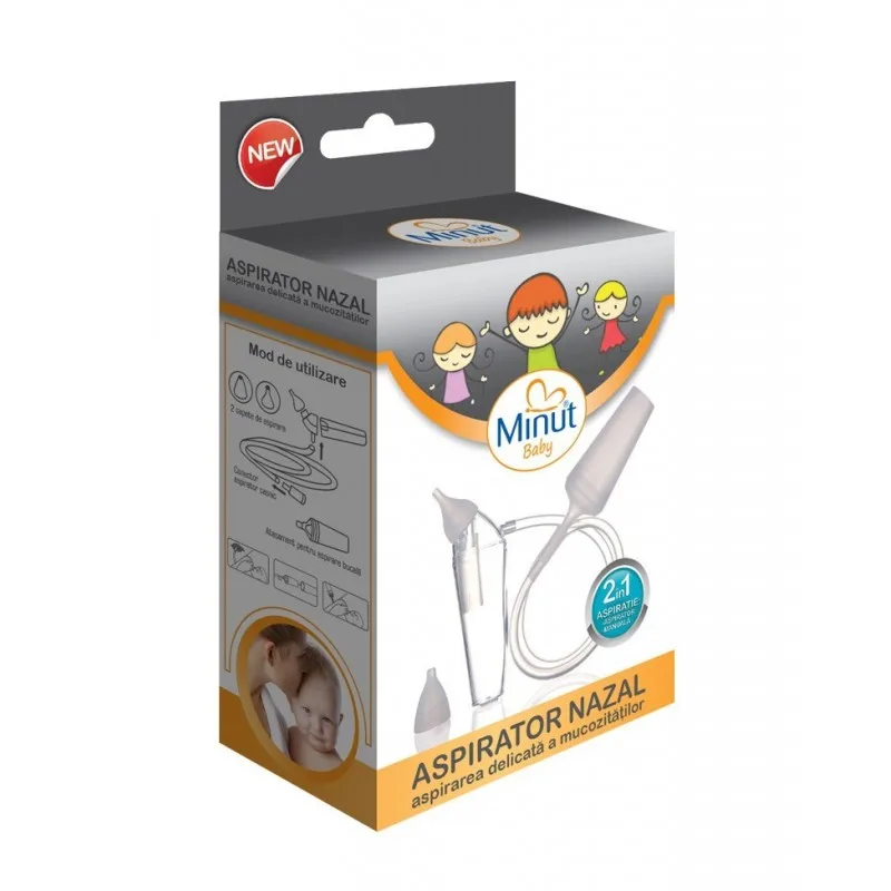 Aspirator nazal cu varf de silicon, Minut — preț și oferte