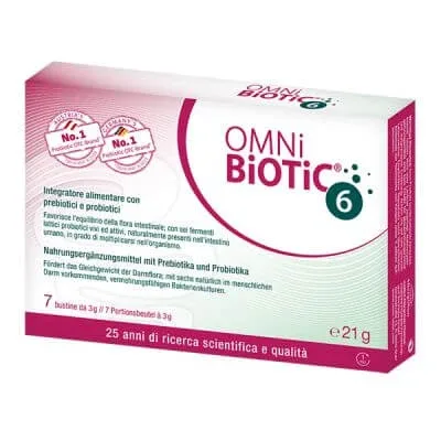 Omni biotic 6 pulbere 7 pliculețe de 3 g — preț și oferte