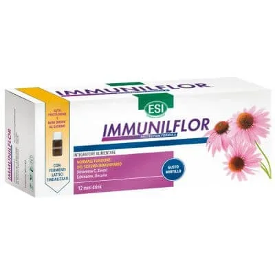 Esi imunilflor mini drink 12 flacoane — preț și oferte