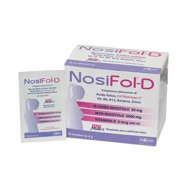 Nosifol-d 30 pliculețe 4 g Sakura Italia — preț și oferte