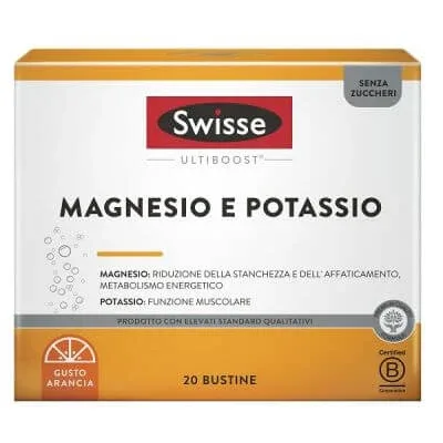 Swisse ultiboost magneziu și potasiu 20 pliculețe — preț și oferte