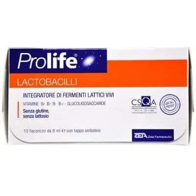 Prolife lactobacili 10 fiole 8 ml — preț și oferte