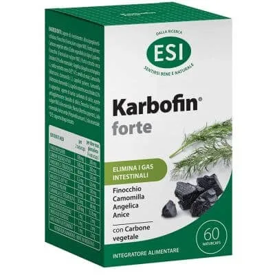 Esi karbofin forte 60 naturcaps — preț și oferte