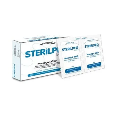 Sterilpeg macrogol 3350 10 plicuri bipartite 10 g — preț și oferte