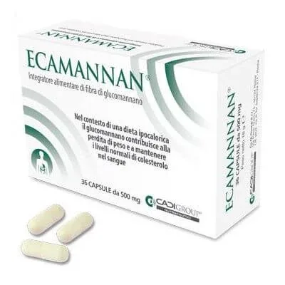 Ecamannan 36 capsule 500 mg — preț și oferte