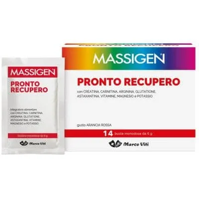 Massigen pronto recupero 14 pliculețe 6 g — preț și oferte