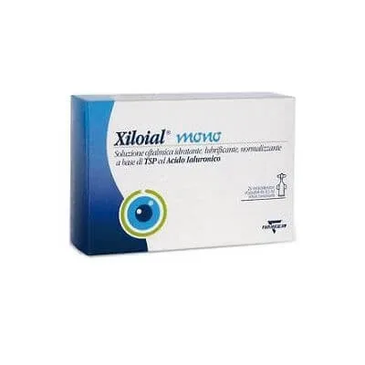 Soluție oftalmică lubrifiantă hidratantă xiloial 20 doză unică 0,5 ml — preț și oferte