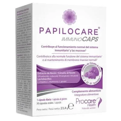 Papilocare imunocaps 30 capsule — preț și oferte