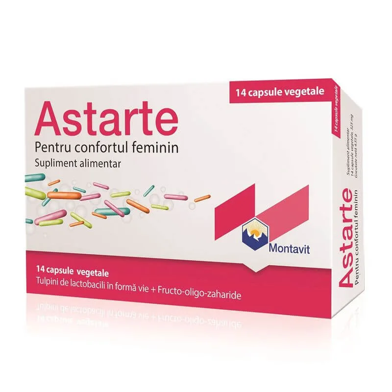 Astarte, Montavit | 14 comprimate — preț și oferte