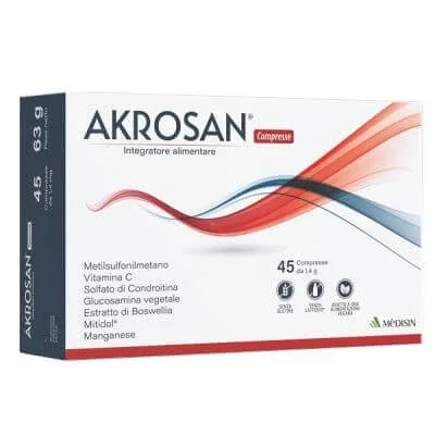 Akrosan 45 comprimate — preț și oferte