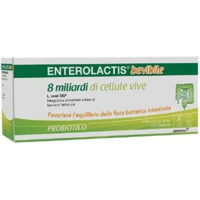 Enterolactis de băut 12 fiole x 10 ml — preț și oferte