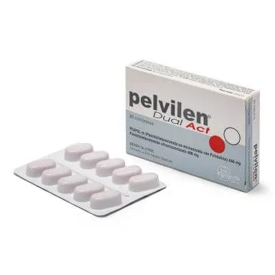 Pelvilen dual act 20 comprimate — preț și oferte