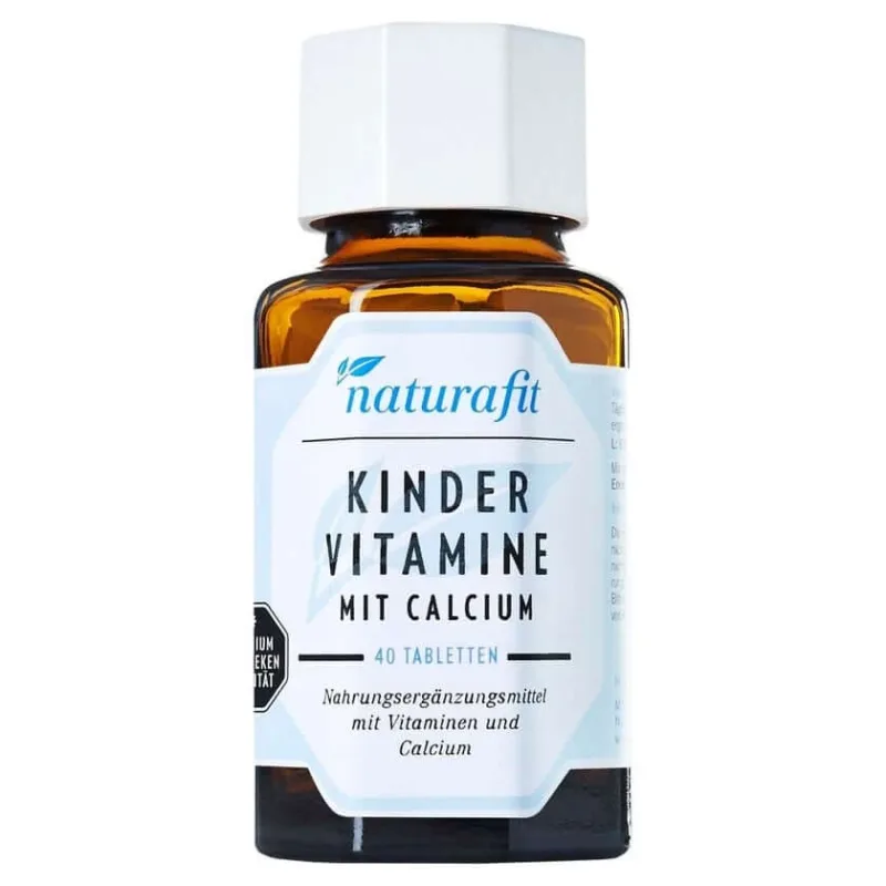 Naturafit vitamine pentru copii M.calcium Lutsc 40 St — preț și oferte