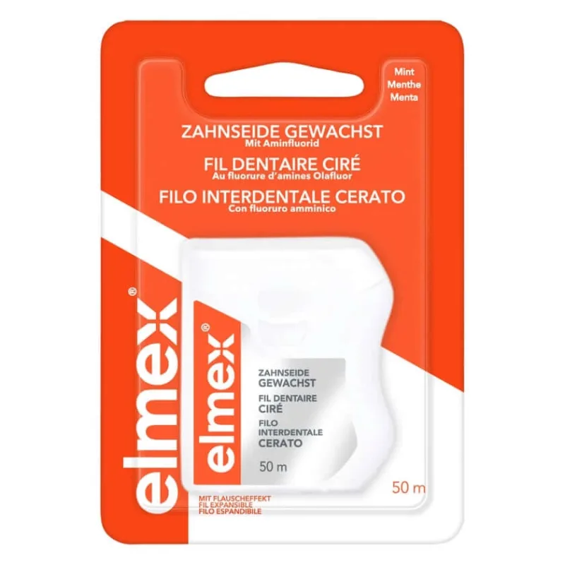 ață dentară elmex cerată, 50 m 50 m — preț și oferte