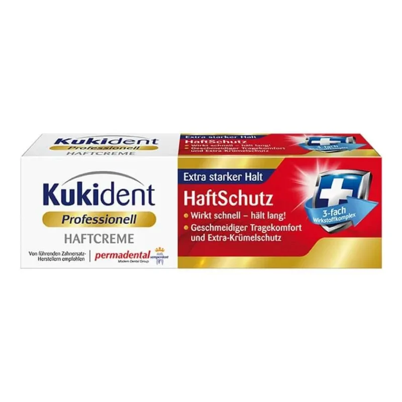 Kukident Professional Cremă adezivă Protecție adezivă 40 g — preț și oferte