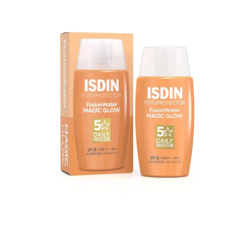 ISDIN Fusion Water Magic Glow Sun Cream SPF30 50 ml Isdinceutics De — preț și oferte