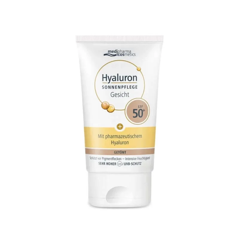 Hyaluron îngrijire solară față colorată SPF 50+ 50 ml — preț și oferte