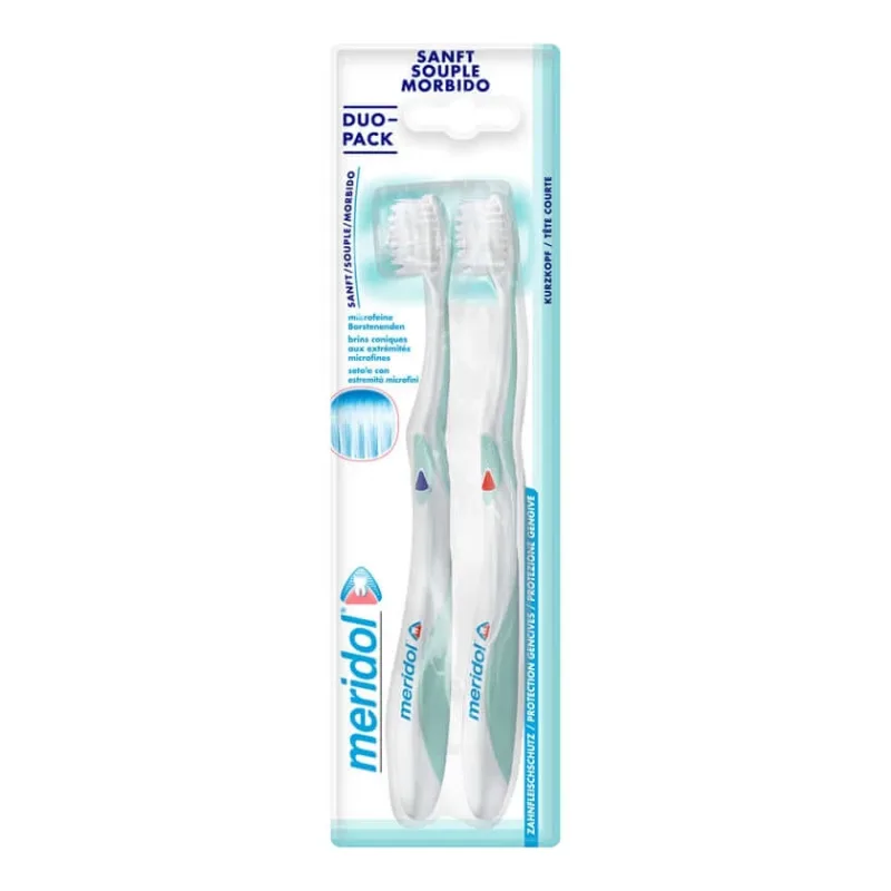 periuță de dinți meridol protecție gingie 2-pack 2 buc — preț și oferte