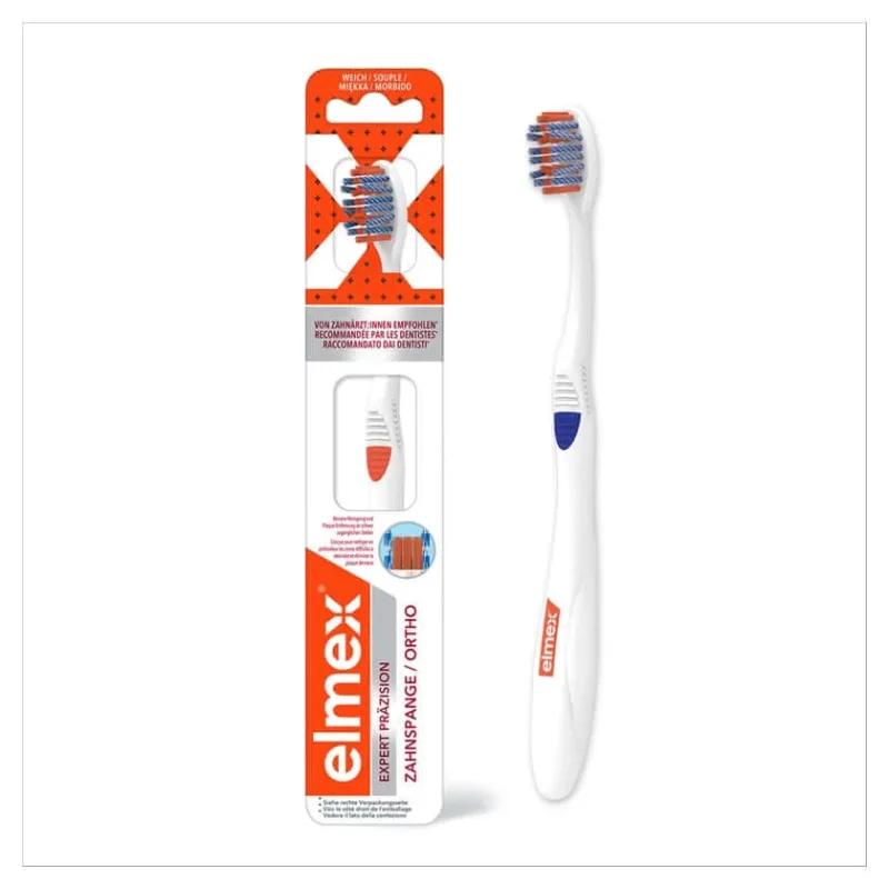 elmex Expert Precision Braces Periuță de dinți delicată 1 buc — preț și oferte