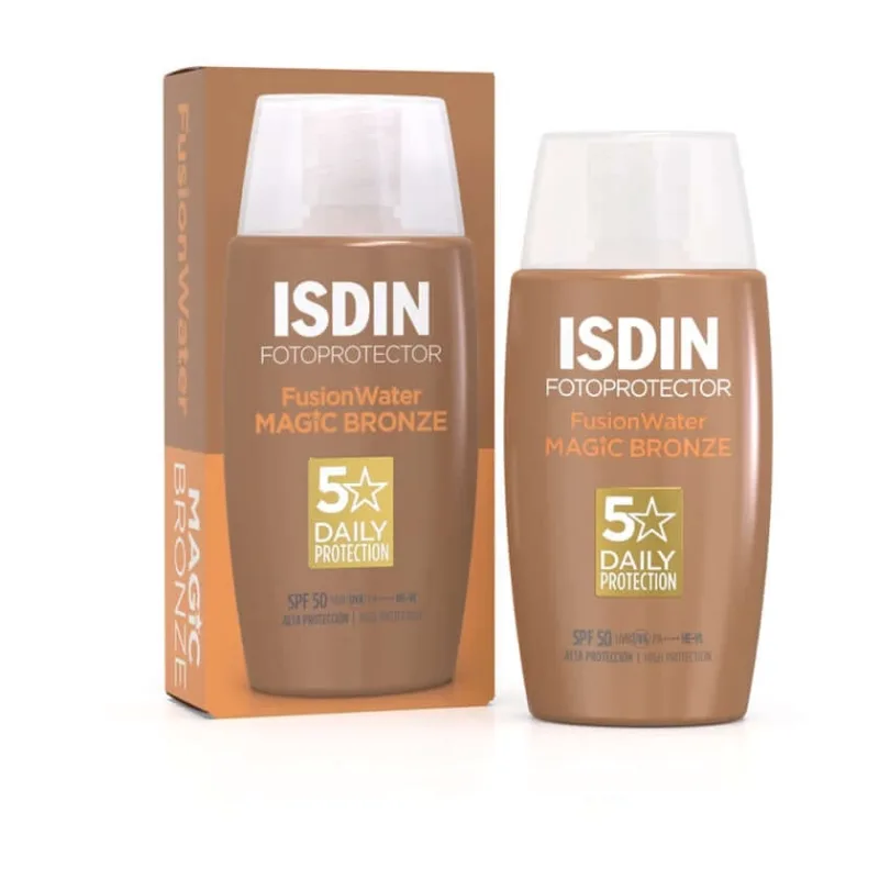 ISDIN Fusion Water Colour Bronze Sun Cream SPF 50 50 ml Isdinceutics De — preț și oferte