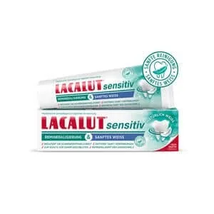 Lacalut remineralizare sensibilă și albire delicată 75 ml — preț și oferte