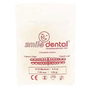 Elastice pentru aparat dentar culoare naturală 5/16 Med 100 buc — preț și oferte