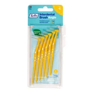 TEPE Perie interdentară unghiulară 0.7mm galbenă 6 buc — preț și oferte
