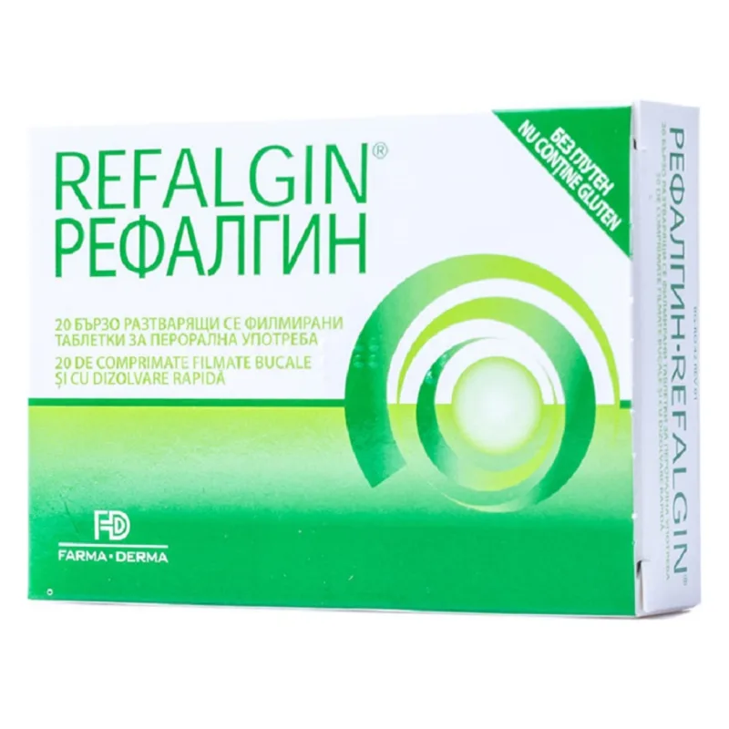 Refalgin, 20 comprimate, NaturPharma — preț și oferte
