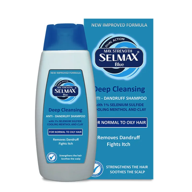 Șampon antimatreațǎ pentru păr normal gras Selmax Blue, 200 ml, Advantis  Bayer Animal health — preț și oferte