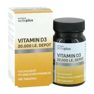 activplus D3 20,000 U.I. Depozit 180 St — preț și oferte