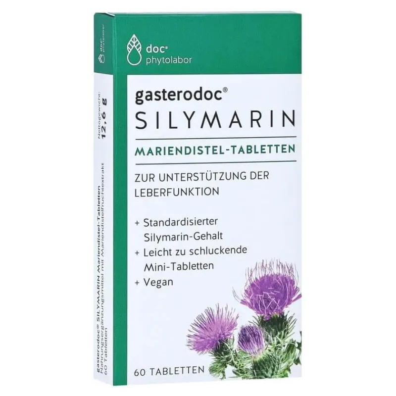 Gasterodoc Silymarin Milk Thistle Tabletă 60 St — preț și oferte