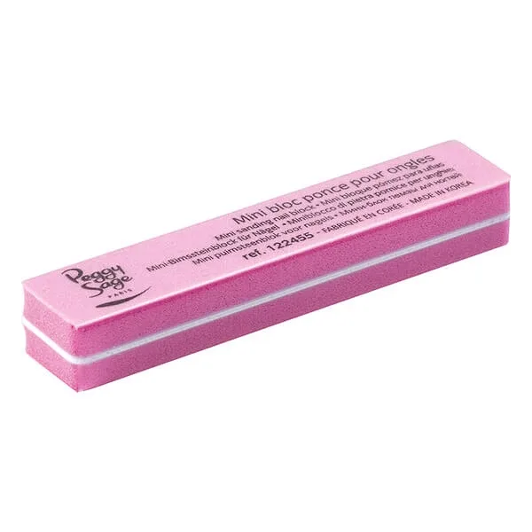 Peggy Sage Mini bloc de lustruire a unghiilor cu două fețe — preț și oferte