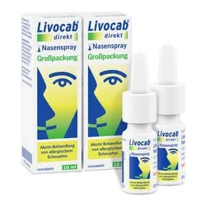 Livocab spray nazal direct pachet dublu 2X10 ml — preț și oferte