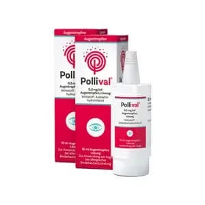 Picături pentru ochi Pollival pachet dublu 2X10 ml — preț și oferte