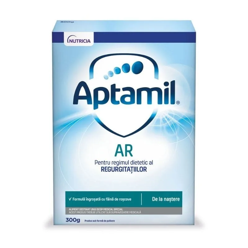 Lapte praf de la nastere AR, +0 luni, 300 g, Aptamil — preț și oferte