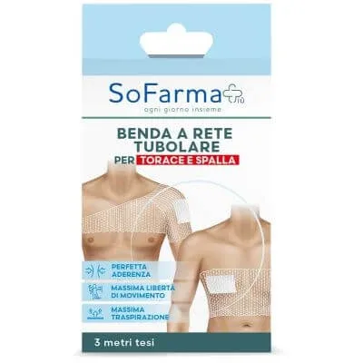 sofarmapiu bandaj tubular din plasă pentru piept și umeri 3 metri întins — preț și oferte