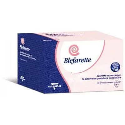 Blefarette șervețele medicinale pentru ochi fără parabeni fără silicon fără alcool 30 bucăți — preț și oferte